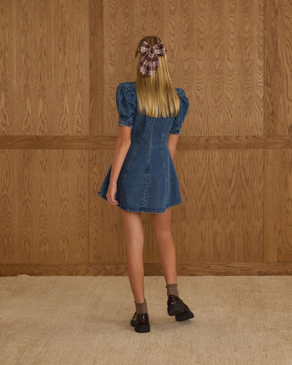 Levi Mini Dress - Indigo Denim