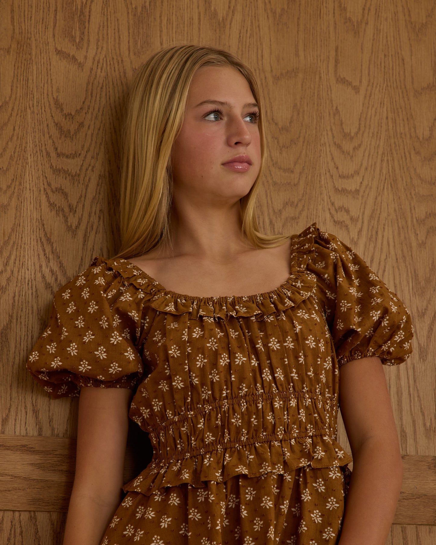 Shayla Dress - Golden Fleur