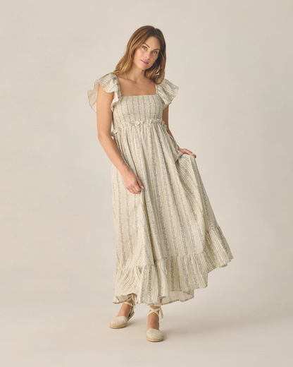 Francesca Dress - Blue Floral