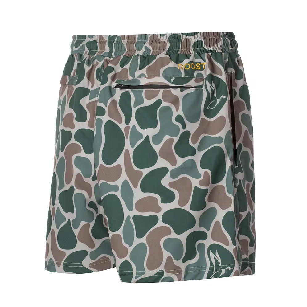 Roost Camo Active Shorts