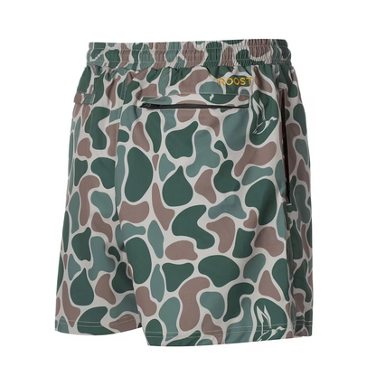 Roost Camo Active Shorts