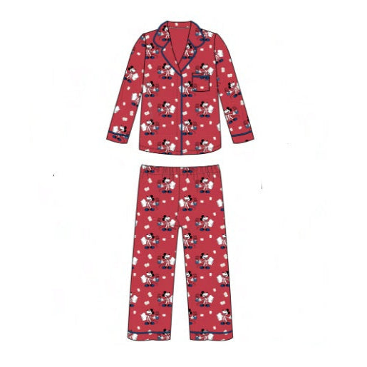 Red Cocoa Club L/S PJs