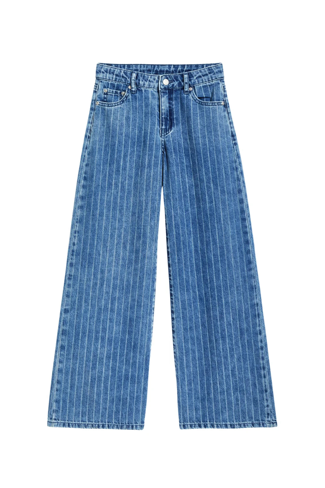 Heart Patch Pocket Wide Leg