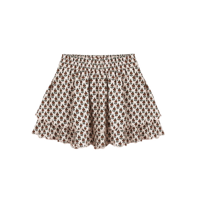 Rose Mini Skirt - Harvest Floral