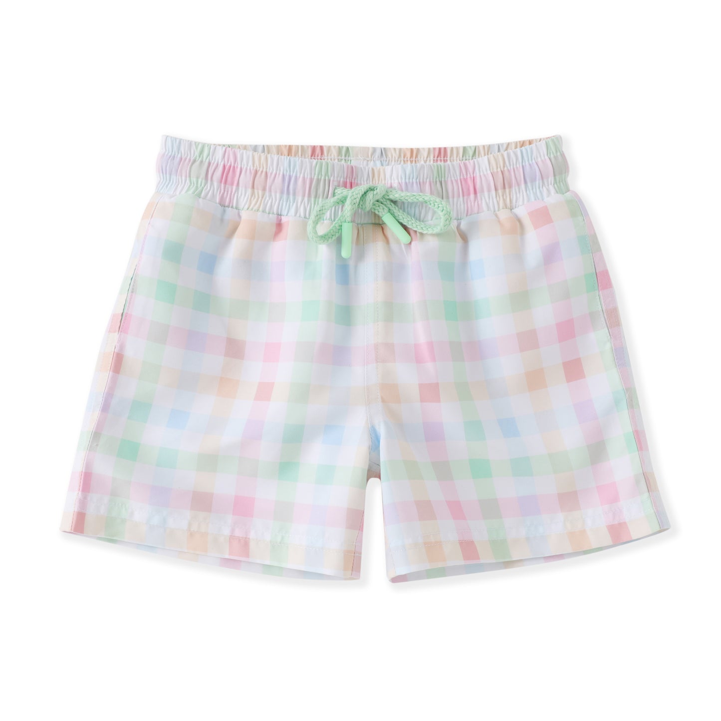 Plaid Swim Trunk