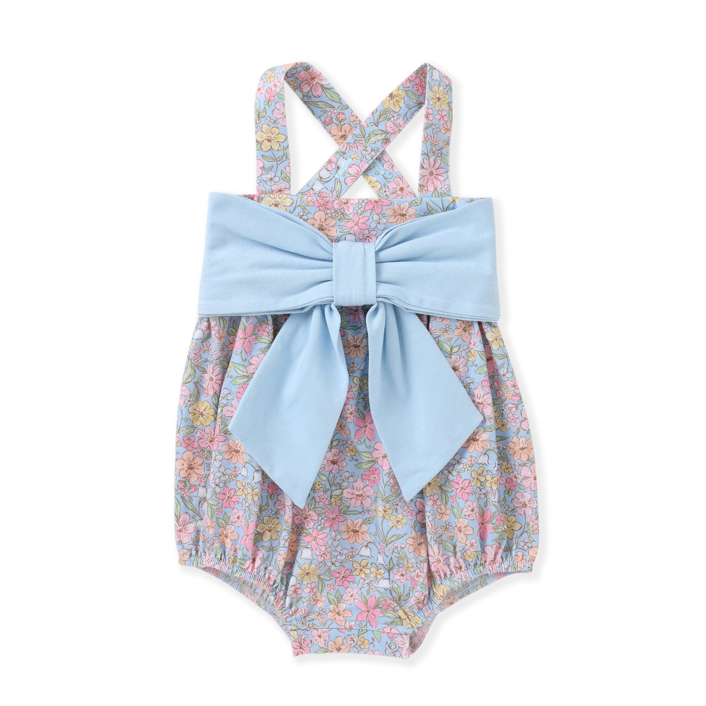 Watercolor Garden Bow Bubble