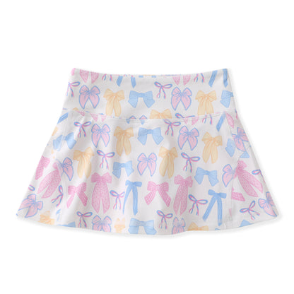 Spring Bows Tennis Skirt