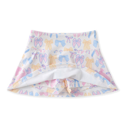 Spring Bows Tennis Skirt