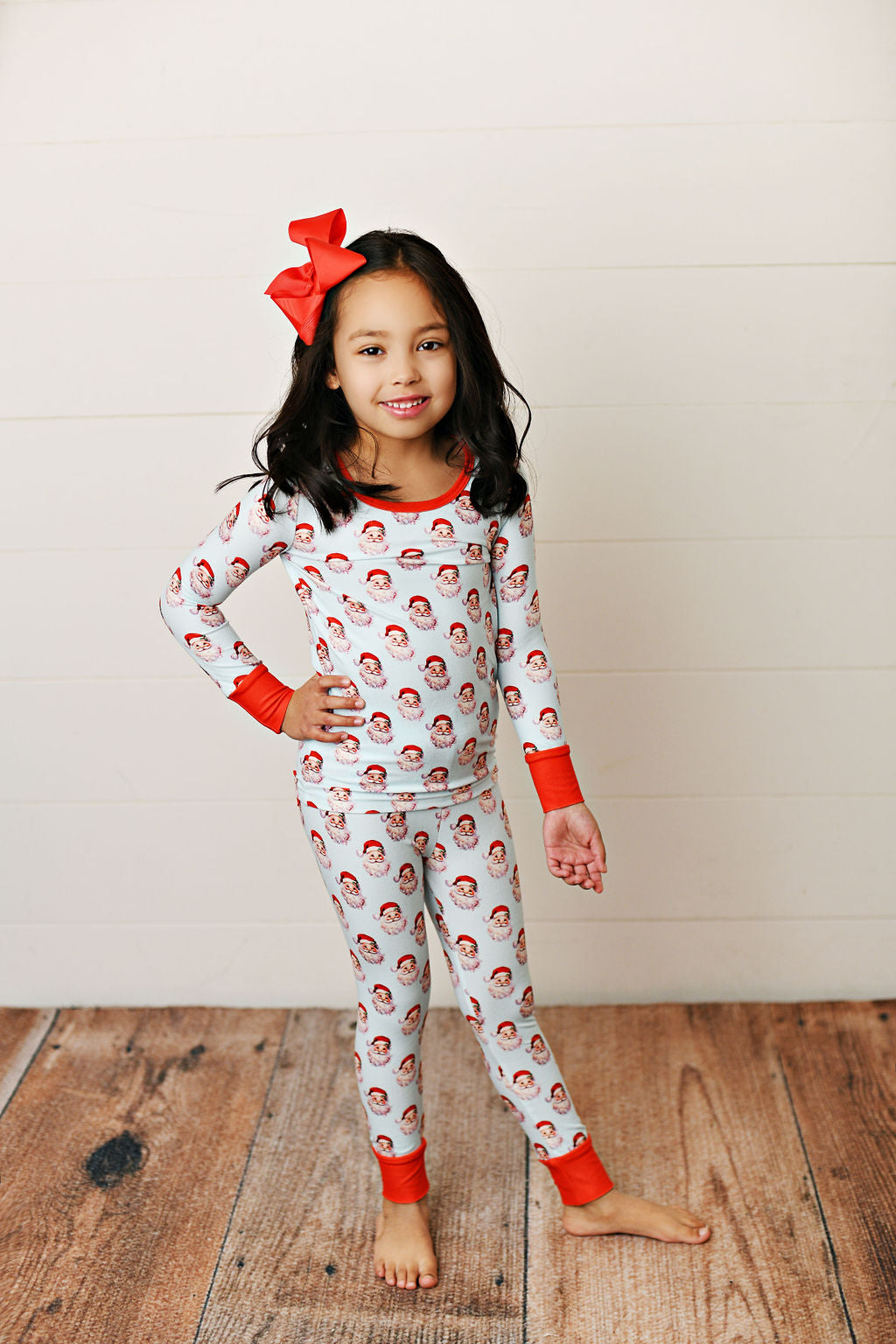 Blue Santa PJ Set - SBF2495