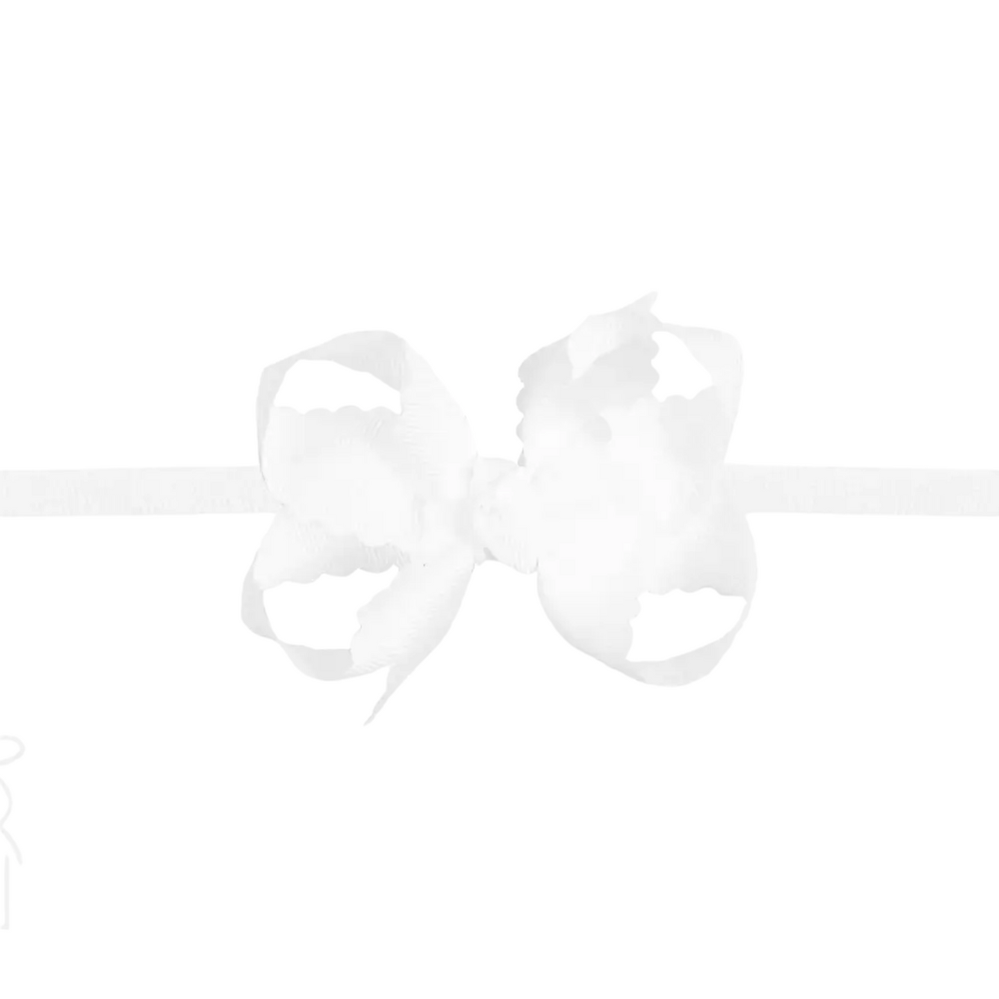 Scalloped Headband - 3.5" MD