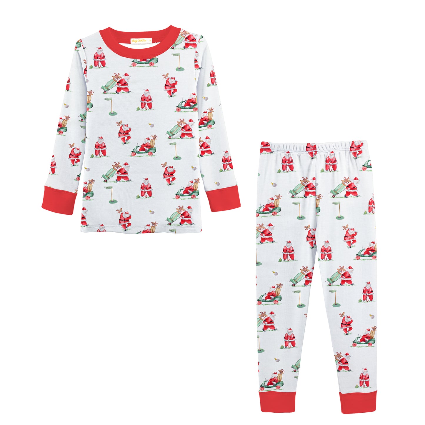 Santa's Golf Pajama Set