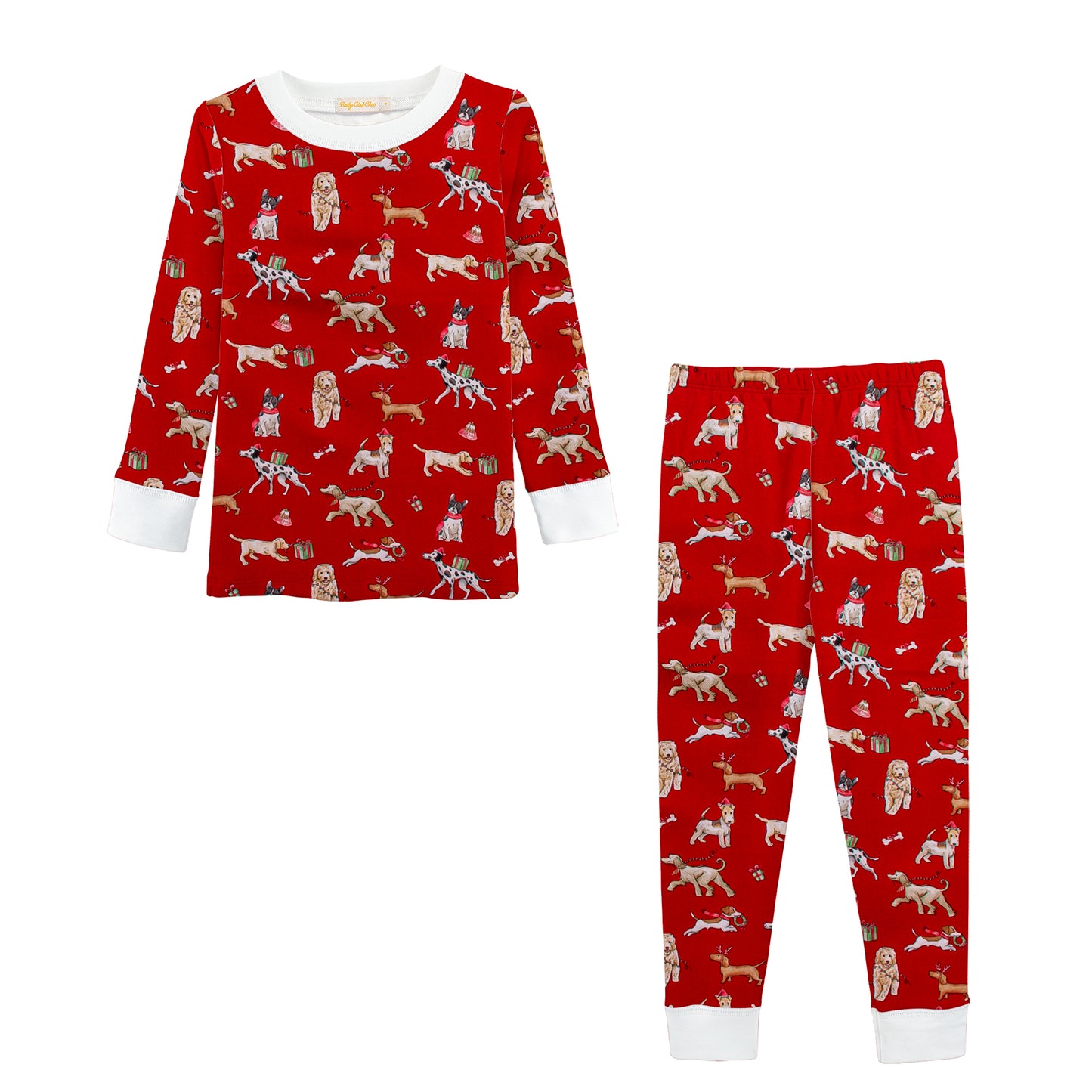 A Christmas Puppy Pajama Set