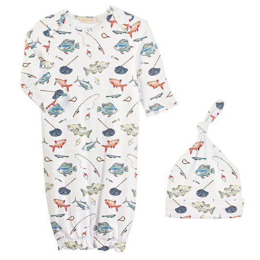 Fishing Day Gown & Hat Set 15211