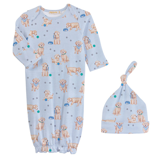 Puppy Adventures Gown & Hat