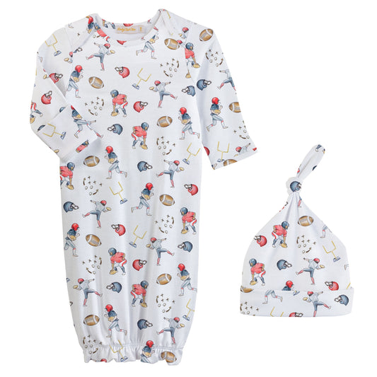 Football Champs Gown & Hat