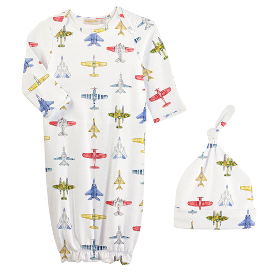 Airforce Gown & Hat Set-15339