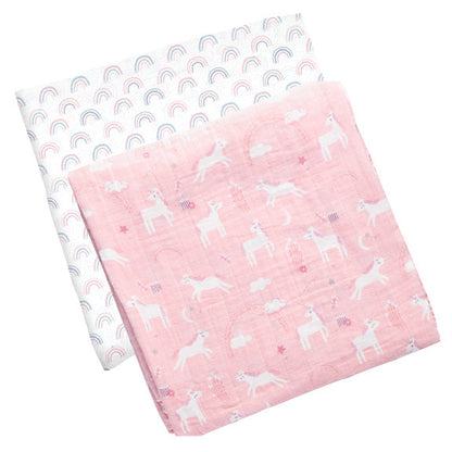 Muslin Blanket Set - 2 Pack