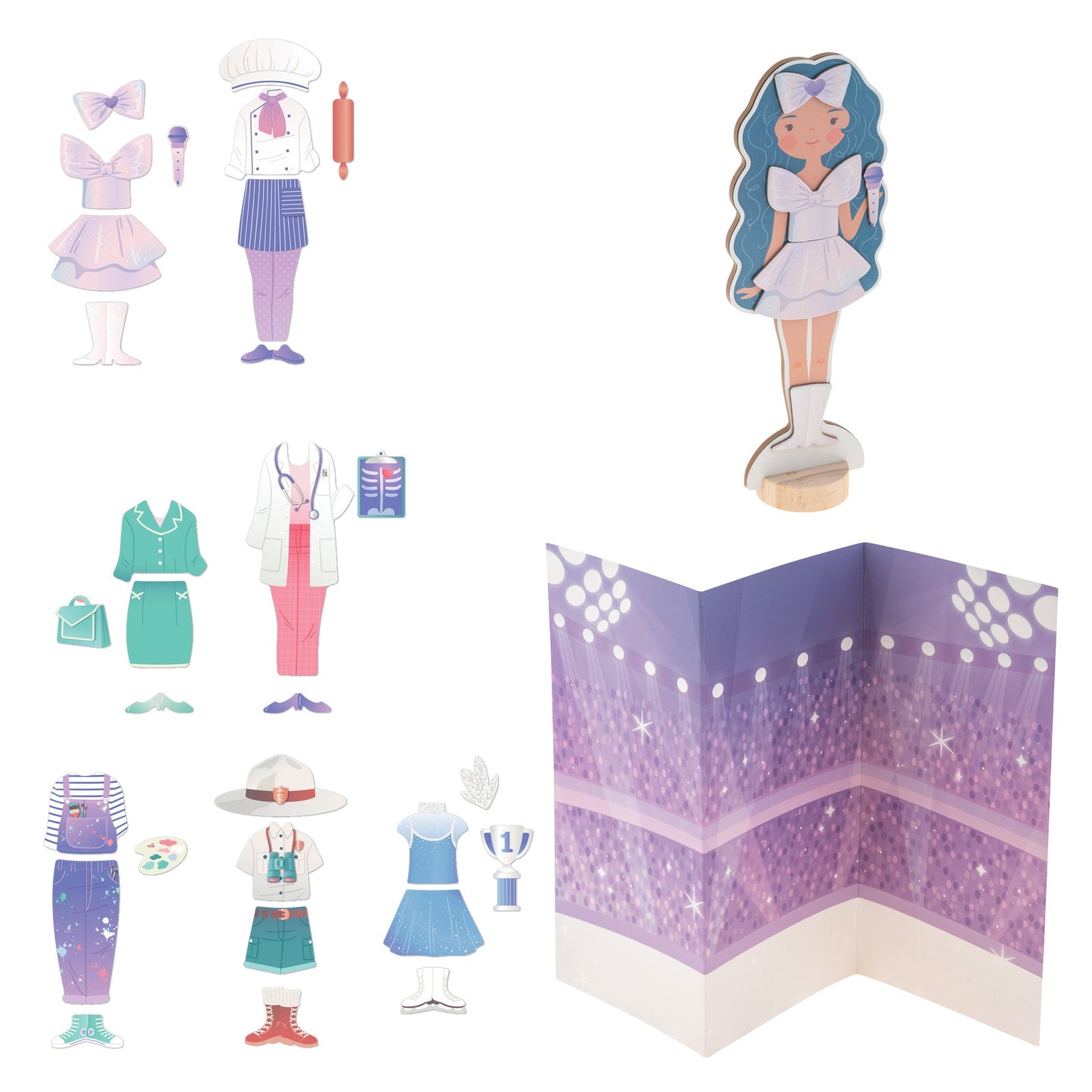 Magnetic Dress-Up Doll