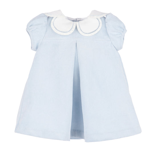 Vintage Cord Dress - Blue