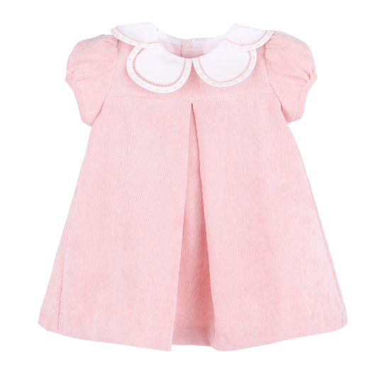 Vintage Cord Dress - Pink
