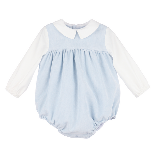 Vintage Cord Bubble - Blue
