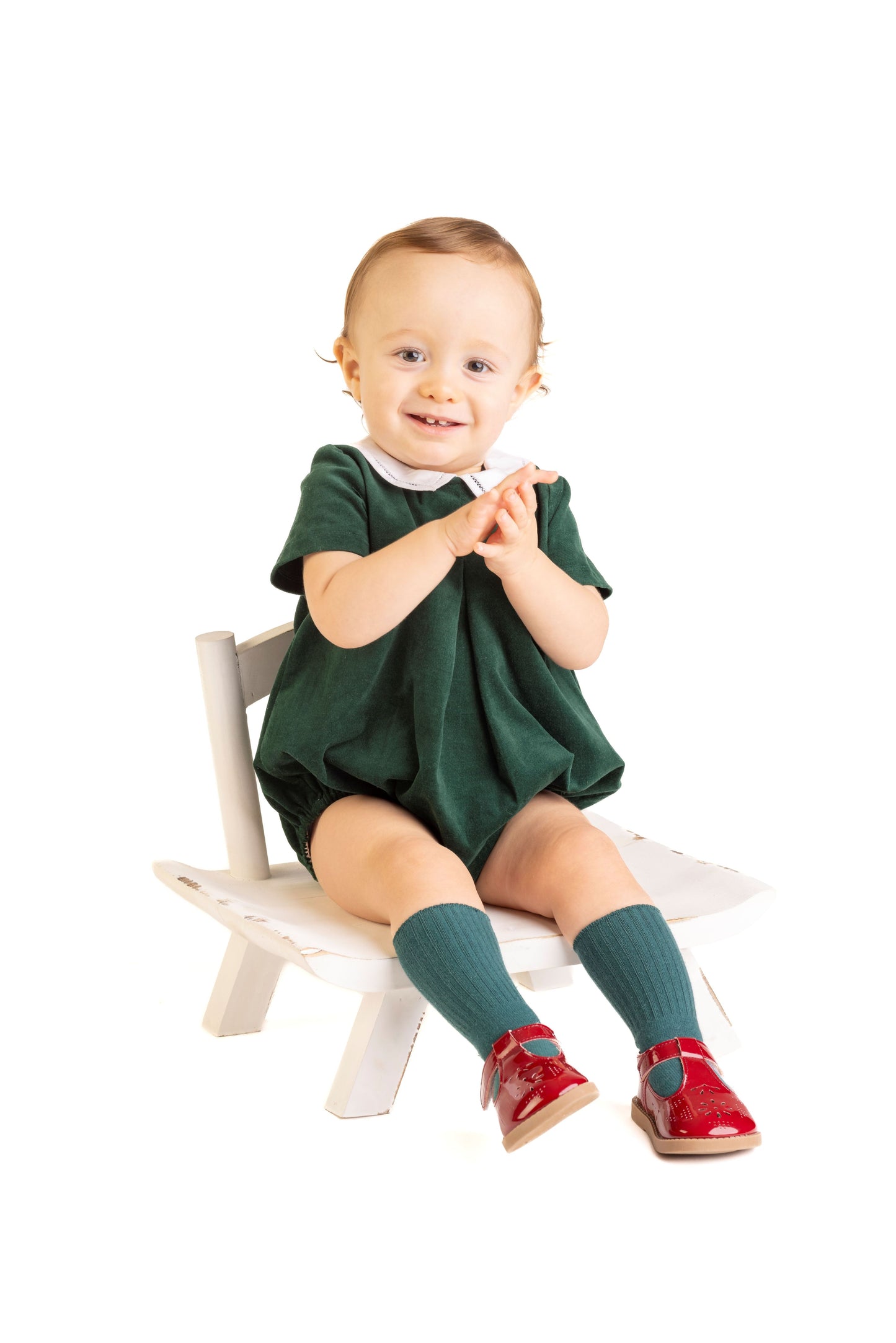 Holly Jolly Boy Bubble - Green
