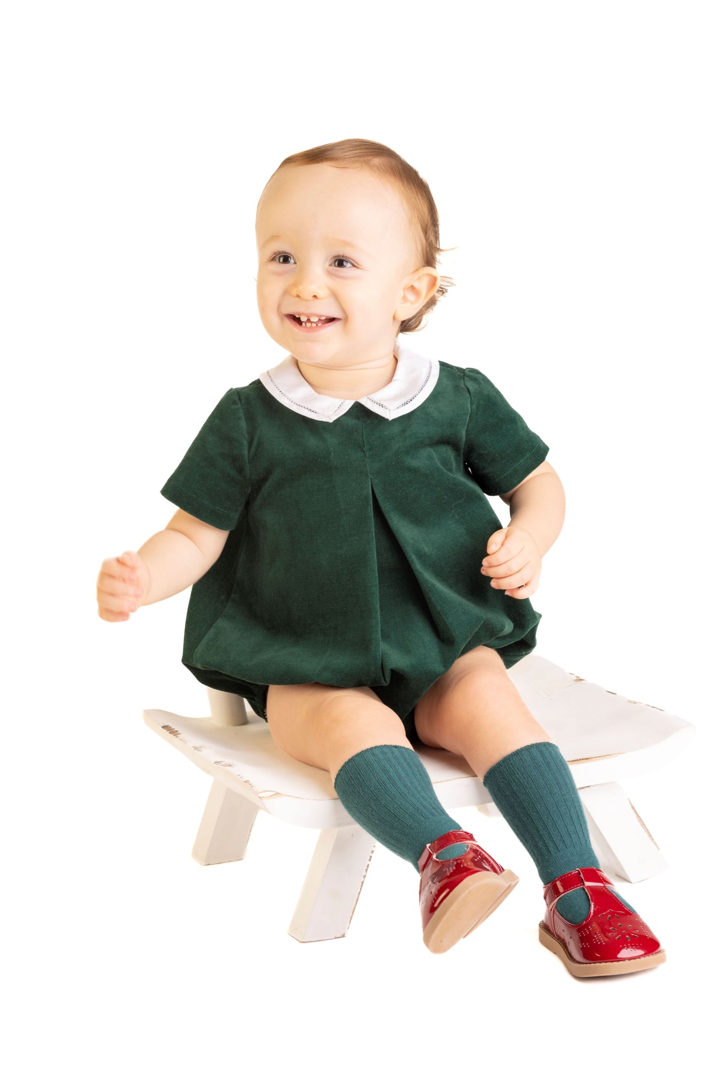 Holly Jolly Boy Bubble - Green