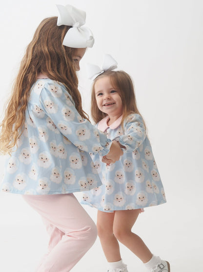 Santa Baby Bubble Short Set
