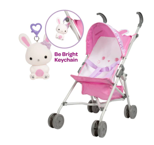 Be Bright Bunny Stroller & Key Chain