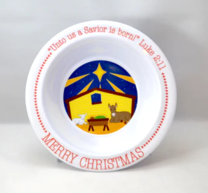 Christmas Manger Bowl