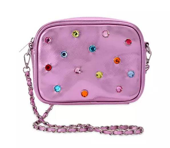 Pink Candy Gem Crossbody Bag