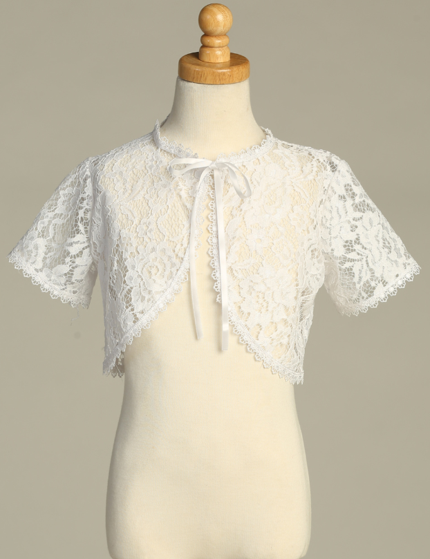 Lace Short Sleeve Bolero