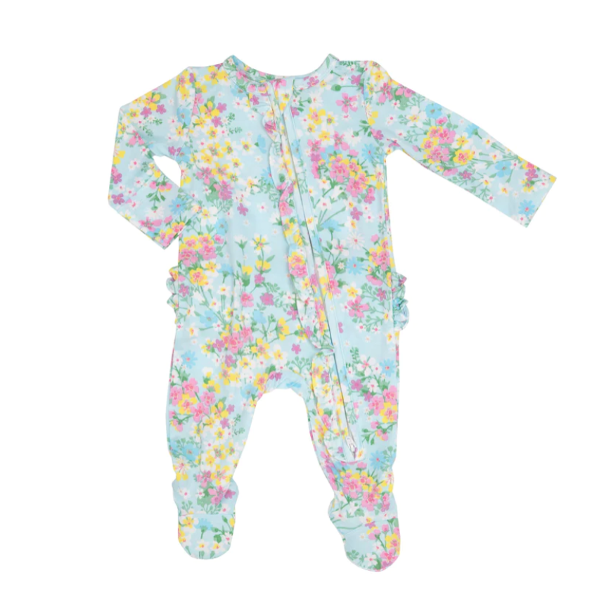 Little Buttercup 2 Way Zipper Footie