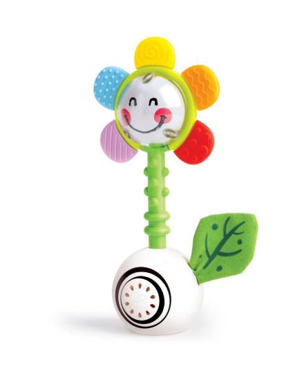 Shake n' Sparkle Flower Rattle