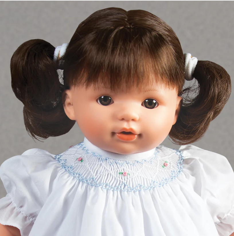 Sarah 15" Doll - Brunette Short Pigtails