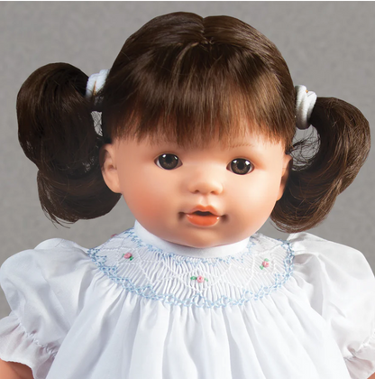 Sarah 15" Doll - Brunette Short Pigtails