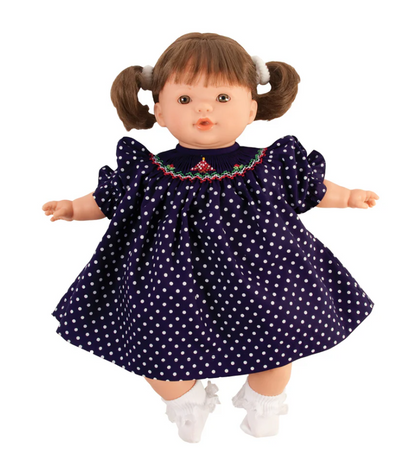 Sarah 15" Doll - Brunette Short Pigtails