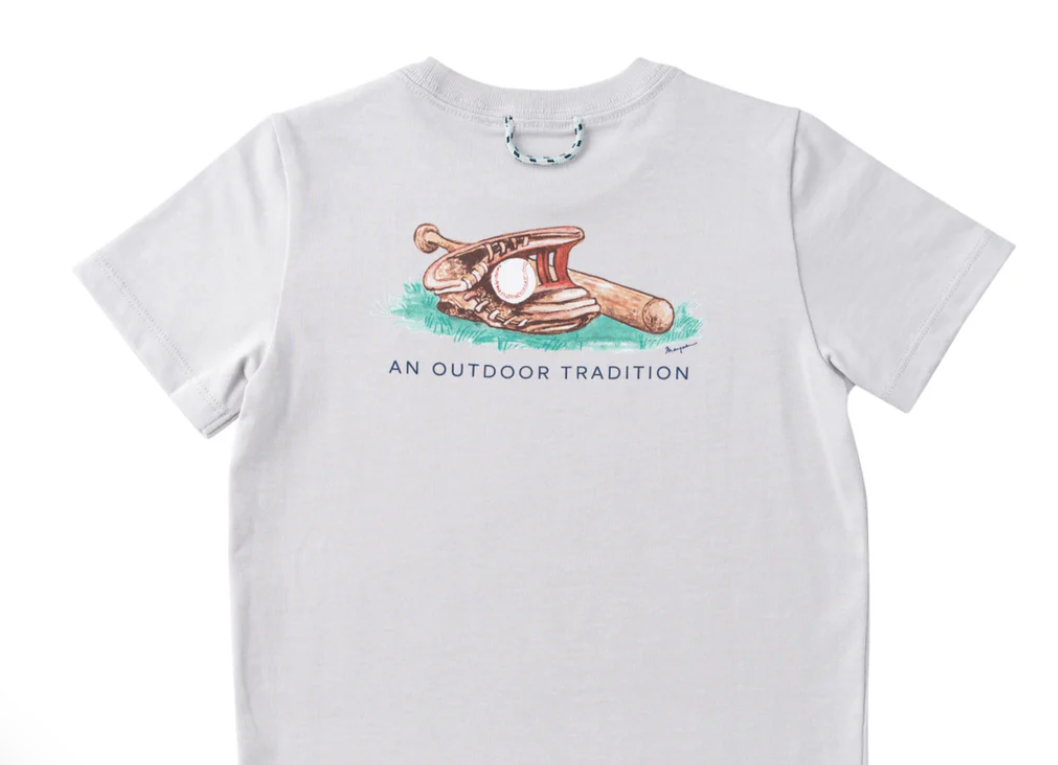 Cotton S/S T-shirt – Baseball Glove Art
