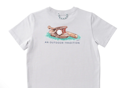 Cotton S/S T-shirt – Baseball Glove Art