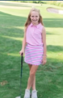 Carolina Catch Skort - Aruba Pink Stripe