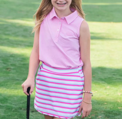 Carolina Catch Skort - Aruba Pink Stripe
