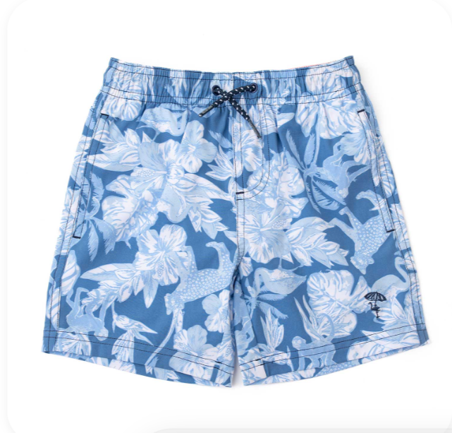 Boys Trunks- Denim Paradise