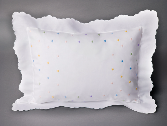Multi Dot Petite Pillow Shams w Insert-2400