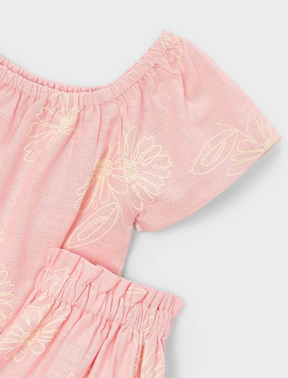 Linen Skirt set-3947