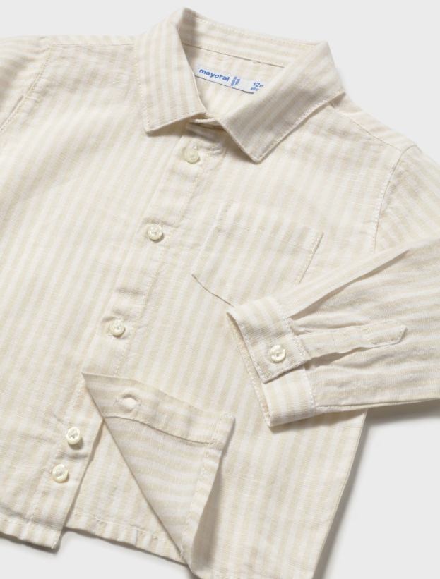 LS Linen Shirt-1118