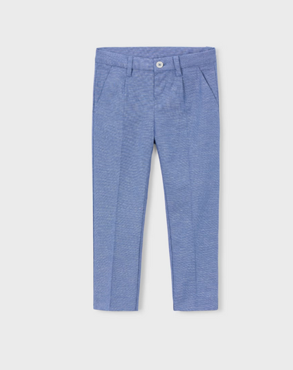 Indigo Linen Pant-3574