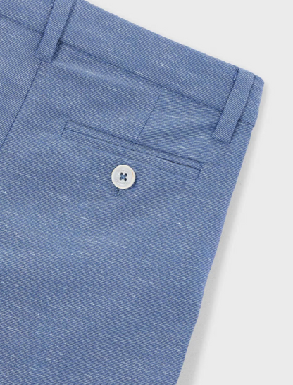 Indigo Linen Pant-3574