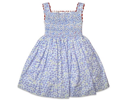 Izzie Dress - Red White & Bloom