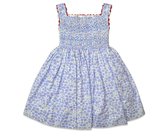 Izzie Dress - Red White & Bloom