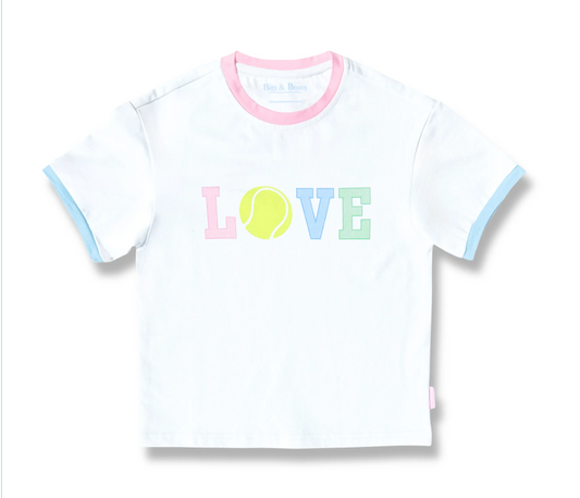 LOVE- Tennis Tee